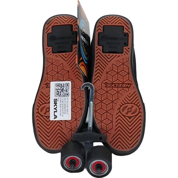 Heelys Launch Kids Roller Skate Shoe, Black Canvas, Size 13 Little Kid - Picture 6 of 6